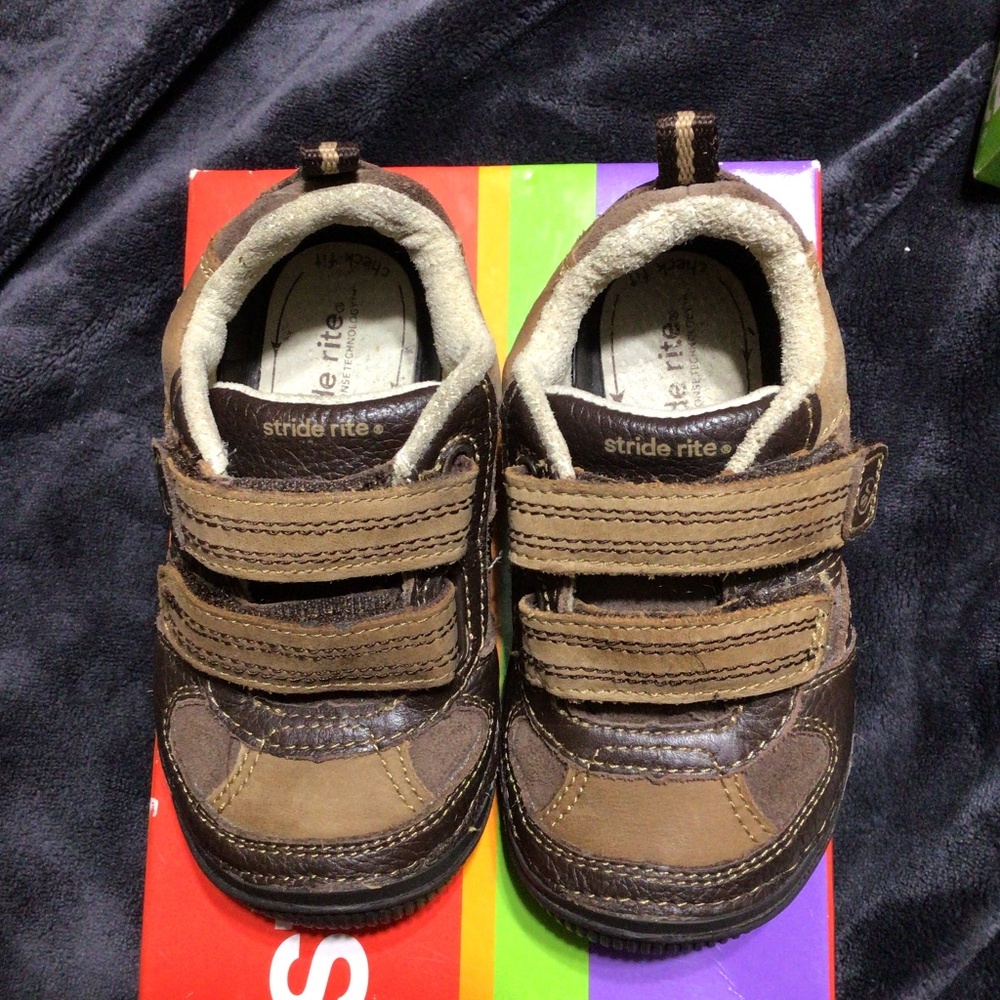 Stride Rite, 7w, brown